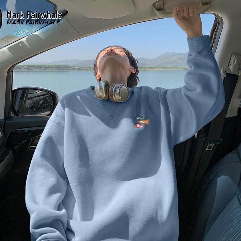 MARK FAIRWHALE Men's Heavyweight Crewneck Sweatshirt