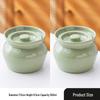 Ceramic Double Boiler Stew and Egg Custard Pot with Lid