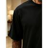 European sizes Casual Style Men'S T-Shirt Skull And Text Design for Everyday Wear And Outdoor Activities Perfect Gift for Him Back Print Boser