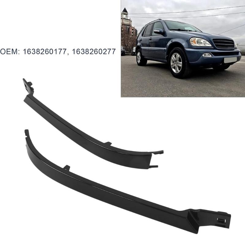 2 buc. benzi de ornamente pentru faruri de mașină, ornamente inferioare pentru panou de umplere pentru ML320 ML350 ML430 ML500 accesoriu auto 1638260177 1638260277