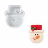 DIY Christmas Ornament Mold Multi-purpose Epoxy Resin Plaster Mold Candle Wax Mold  Gift Making