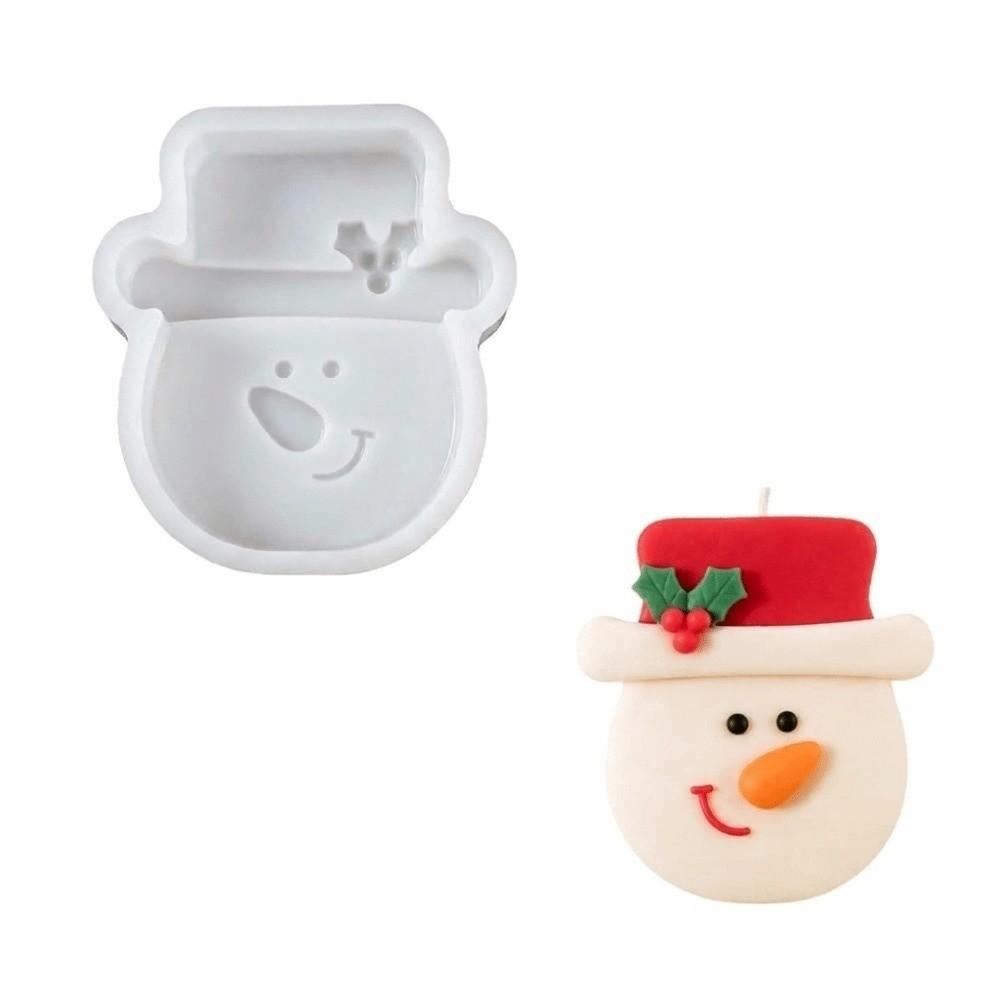 DIY Christmas Ornament Mold Multi-purpose Epoxy Resin Plaster Mold Candle Wax Mold  Gift Making