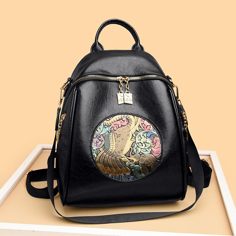 Multifunctional Shoulder Bag Women's Lightweight Travel Backpack