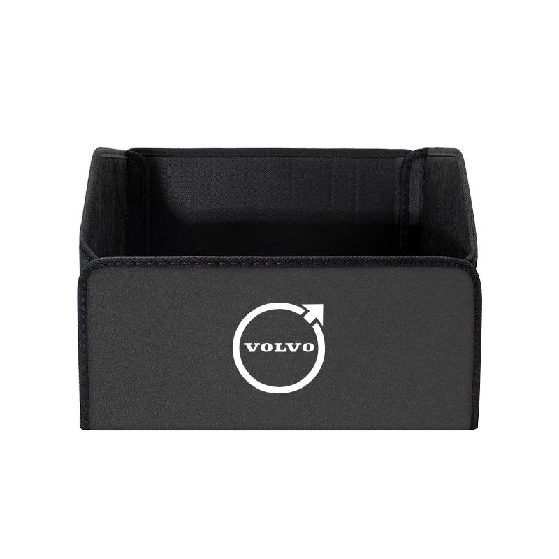 Car Interiors Leather Storage Box Toolcase Multiuse Organizer Bag For Volvo Rdesign V60 V40 XC90 S60 C30 XC60 V50 V70 XC40 S80