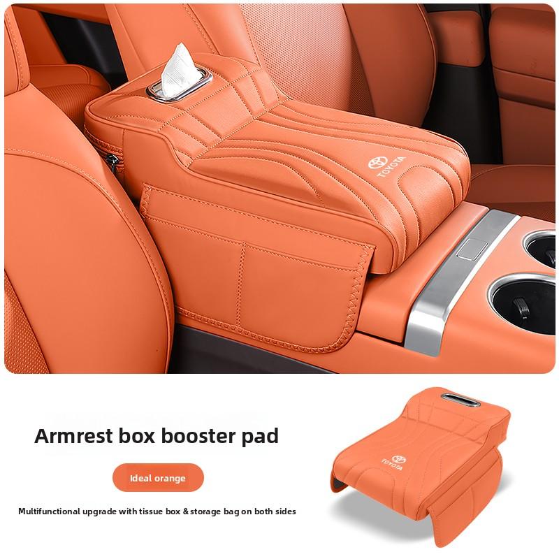 

Suitable for Toyota Corolla Sharp and Rongfang Front Landa Willanda Asian Dragon Armrest Box Height Increasing Pad Protective оранжевый
