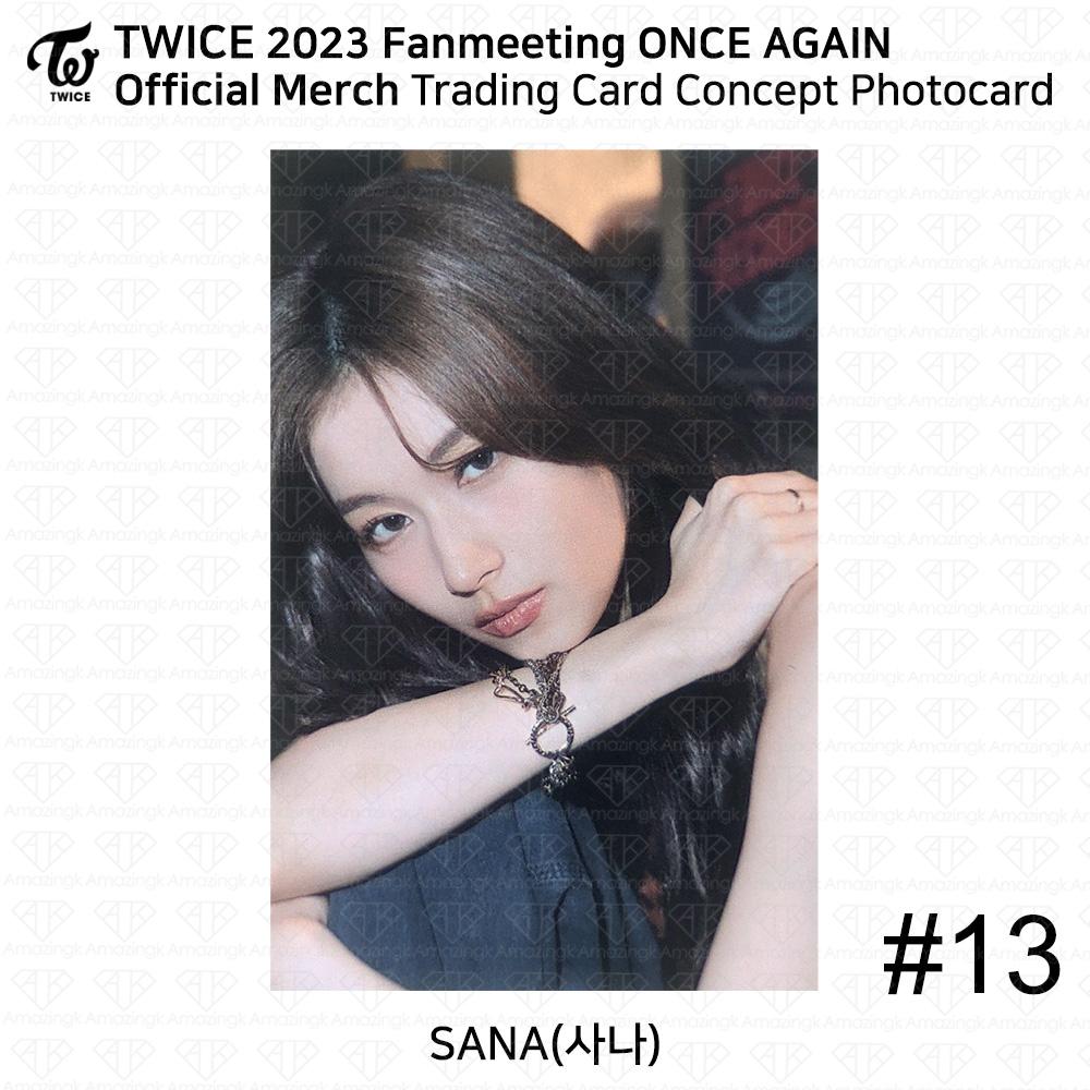 Twice 8. Jahrestag ONCE AGAIN Fanmeeting Pop-up MD Sammelkarte Fotokarte