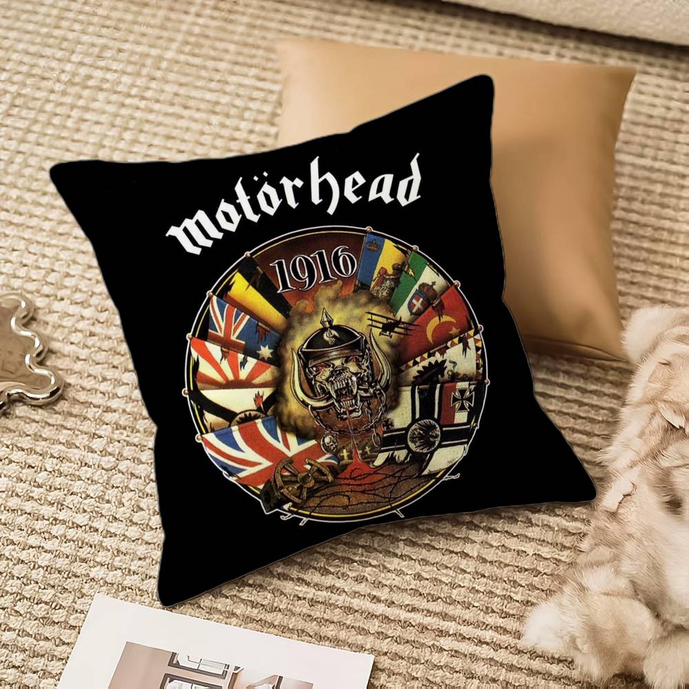 

Cool M-MotorheadeS Pillow Case Anti-dustmite Invisible zipper Sofa Bed 16x16Inch
