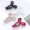 Soft Silicone Shark Hair Clips For Women Protective Elastic Hair Clip Back Head Durable Flexible Unsnappable Claw Clip