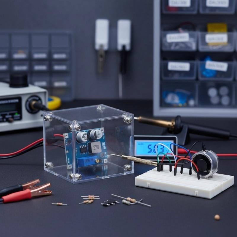 High Current 1.5A Voltages Regulator Module Wide 5V-80V Input Ranges Adjustable Output for Industrial Applications