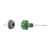 SATURNIA - Plastic Hose Adapter 3/4 - 1" Female Blister
