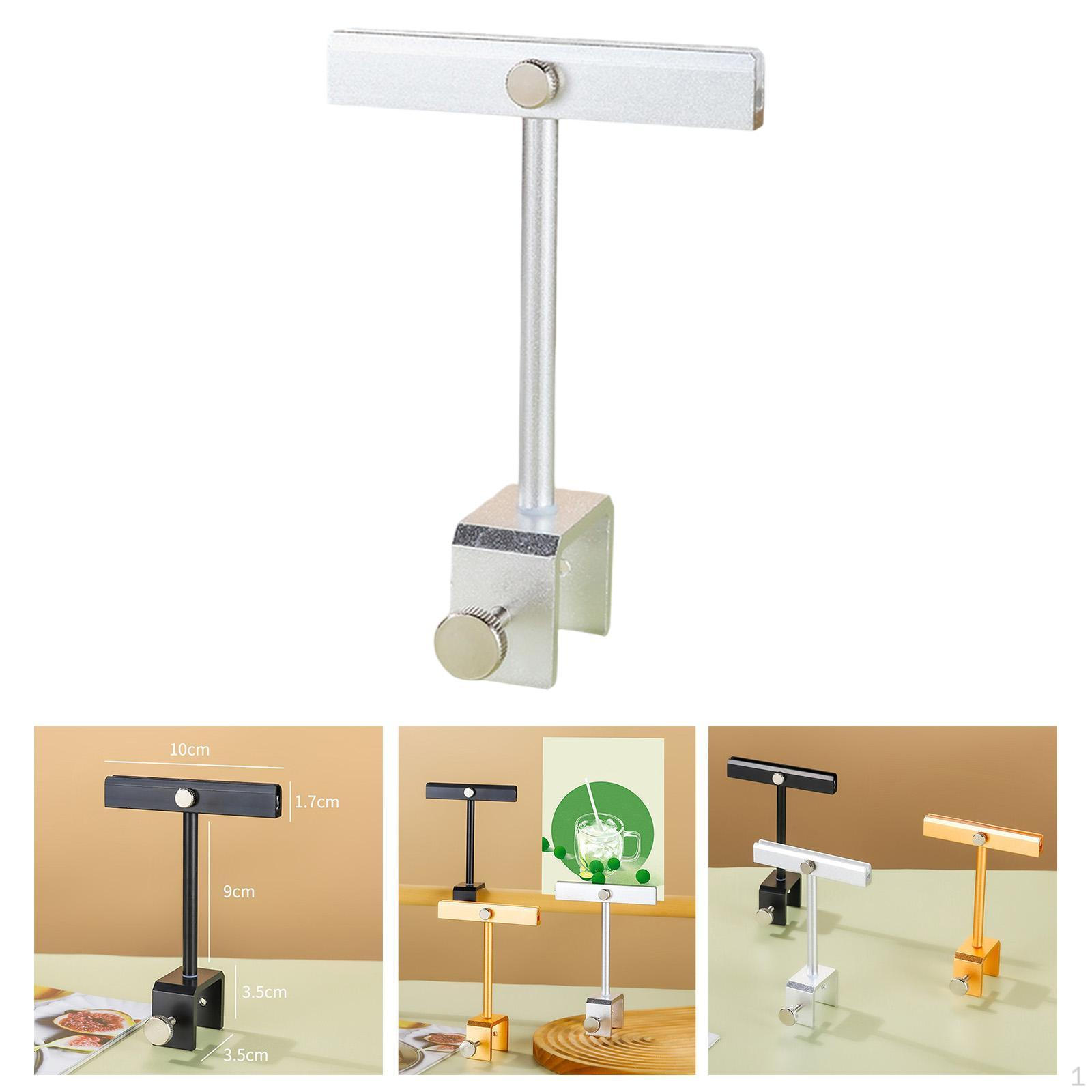 

Clamp for Sign Holder Price Tag Clip Display Clothing Racks And Supermarket Tubes срібний