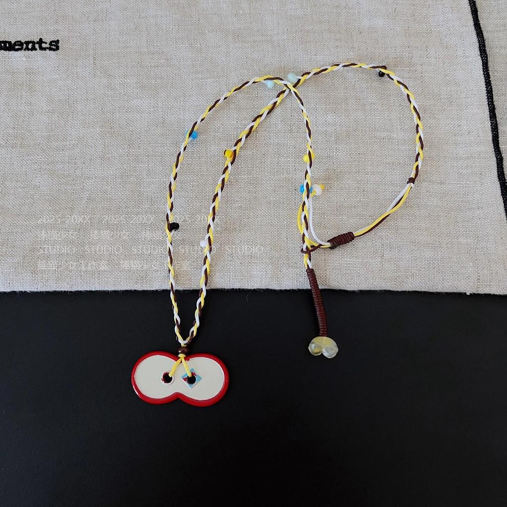 Bohemian Ceramic Necklace: Vintage Ethnic Long Sweater Chain & Zen Choker