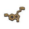 Cartooninspired Contemporary Molecule Brooch Stylish Alloy Pin For Any Attire Winter