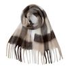 Winter Women Knitted Scarf Headscarf Casual Preppy Rainbow Plaid Tassel Scarve Elegant Lady Mujer Thick Wrap Shawl New Christmas