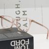 Celine Eyeglass Frame CL50058I 074 Transparent Pink Square Horn-rimmed Frame