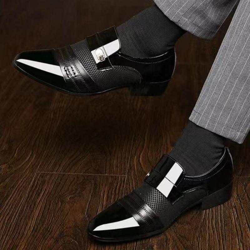 Fashion Men's Dress Shoes Classic Leather Business Shoes Fashion Casual Office Shoes for Men Oxfords Loafers Men Casual Leather Footwear
