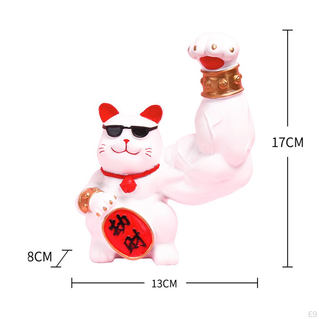 Figurine Feng Shui Strong Muscle Ornaments Brings Shopwindow Office Desk Top Wealth Sculpture