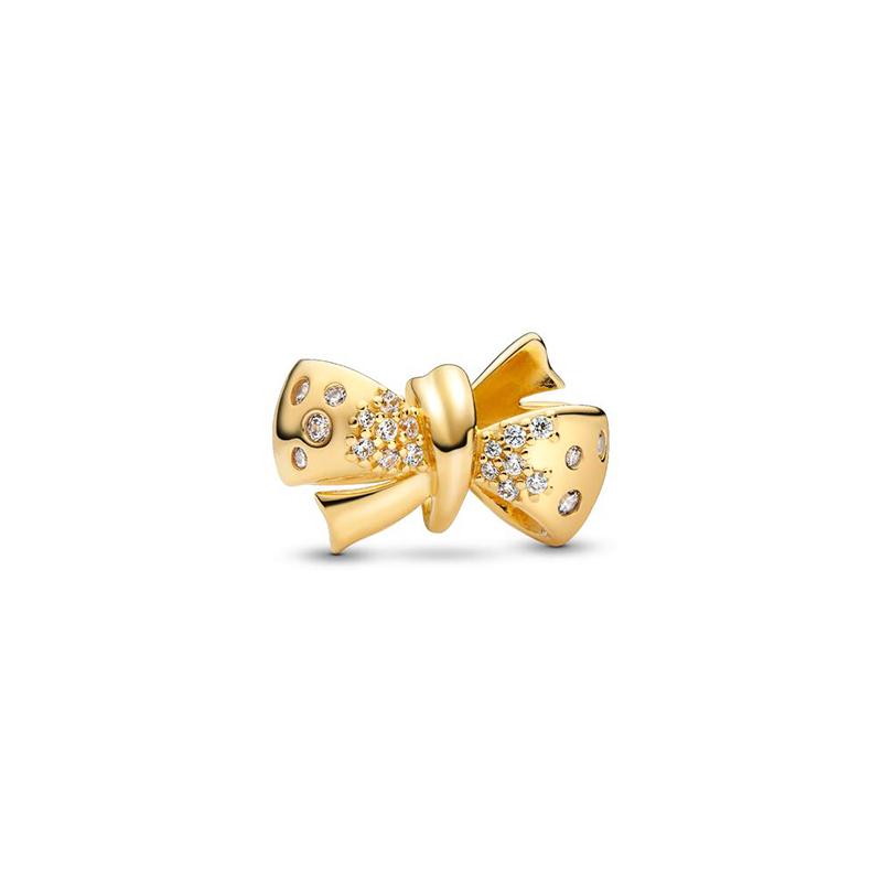 New Sparkling Golden Original Charms DIY Fine Jewelry Gifts Safety Chain Snowflake Blossom Hearts Beads Fit Snake Bracelets