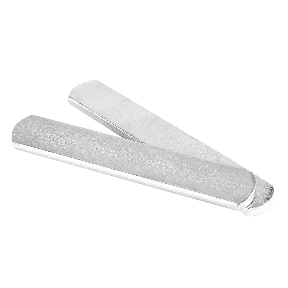 2pcs Plated Steel Plates for Adjusted Weight Vest and Leg Shin Guards 15cm
