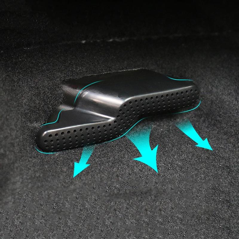 For Mini Cooper One F60 F56 F55 F54 2Pcs Car Under Seats Air Condition Outlet Vent Protective Covers Anti-blocking Accessories
