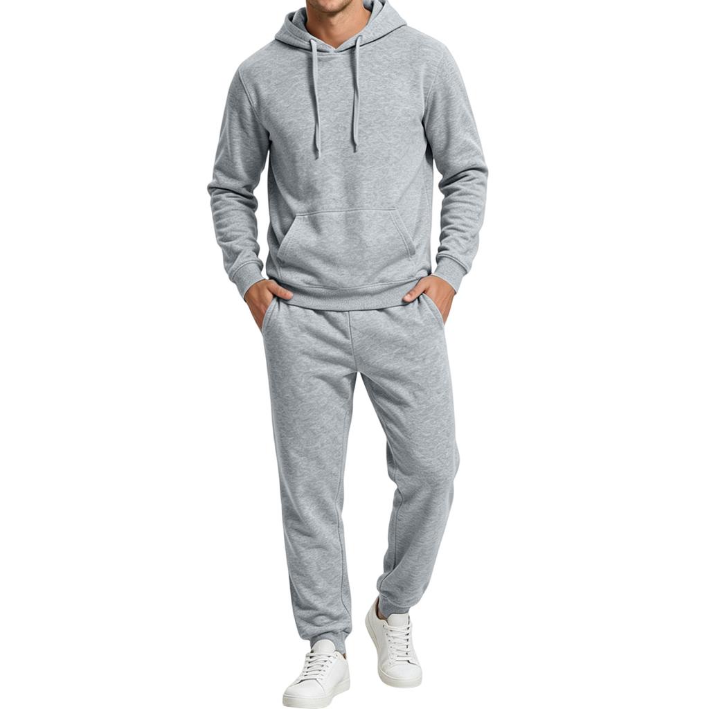 Men's Casual Loose Fit Pullover Hoodie Sweatshirt, Fashion Athletic Sport Top for Everyday Wear
