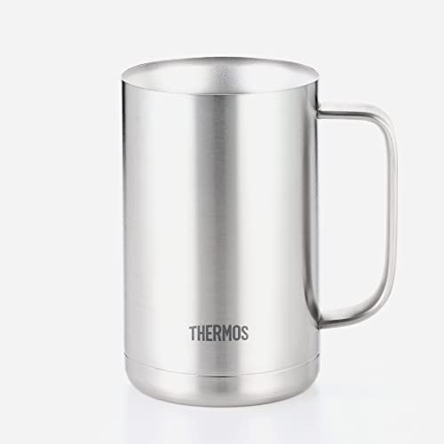 Thermos Vacuum Insulated Mug 0.6L Stainless Steel 1 JDK-600 S1 Beer Mug Father's Day Gift Men Women Birthday Present
