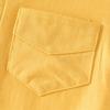 Men's Short Sleeve Cotton Shirt Mandarin Collar Casual Soft Wicking Breathable for Everyday Wear