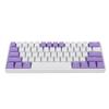 61 Keys 60% Mechanical Keyboard USB C Wired RGB Lighting Backlit Red Switch Gaming Keyboard for PC L