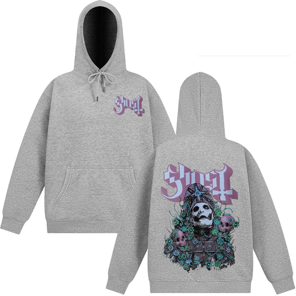 Vintage Ghost Band Cars Hoodies Y2k Clothes Winter Fashion Gothic Oversized Sweatshirts Long Sleeve Man Woman Hoodie Streetwear