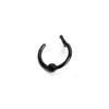 Punk 8/10mm Titanium Steel Lip Rings Cuff Clip on Fake Labret Piercing Ear Nose Hoops Unisex Women Septum Body Jewelry