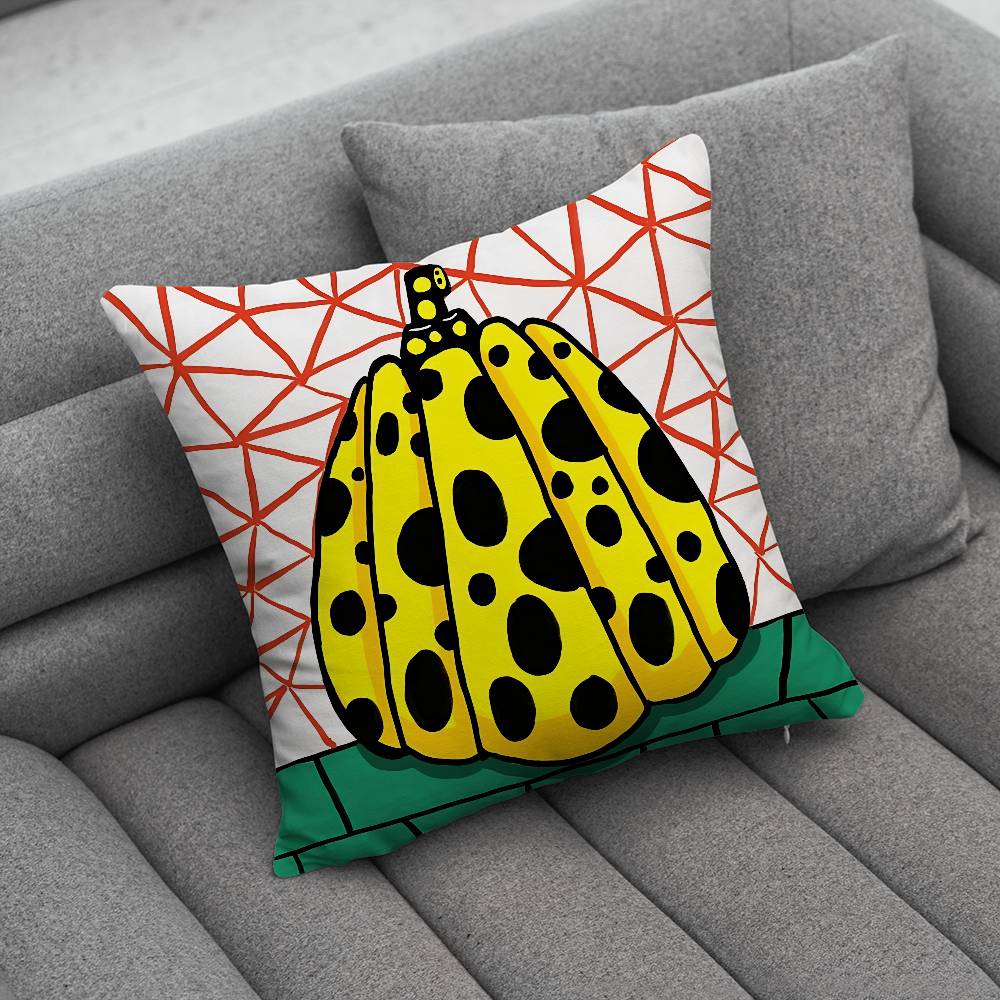 YYayoi Art KKusama Creative patterned pillowcases for interior decoration office living room home