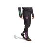 adidas Striped Straight Leg Knitted Sports Pants Men Bottoms Black IB1543