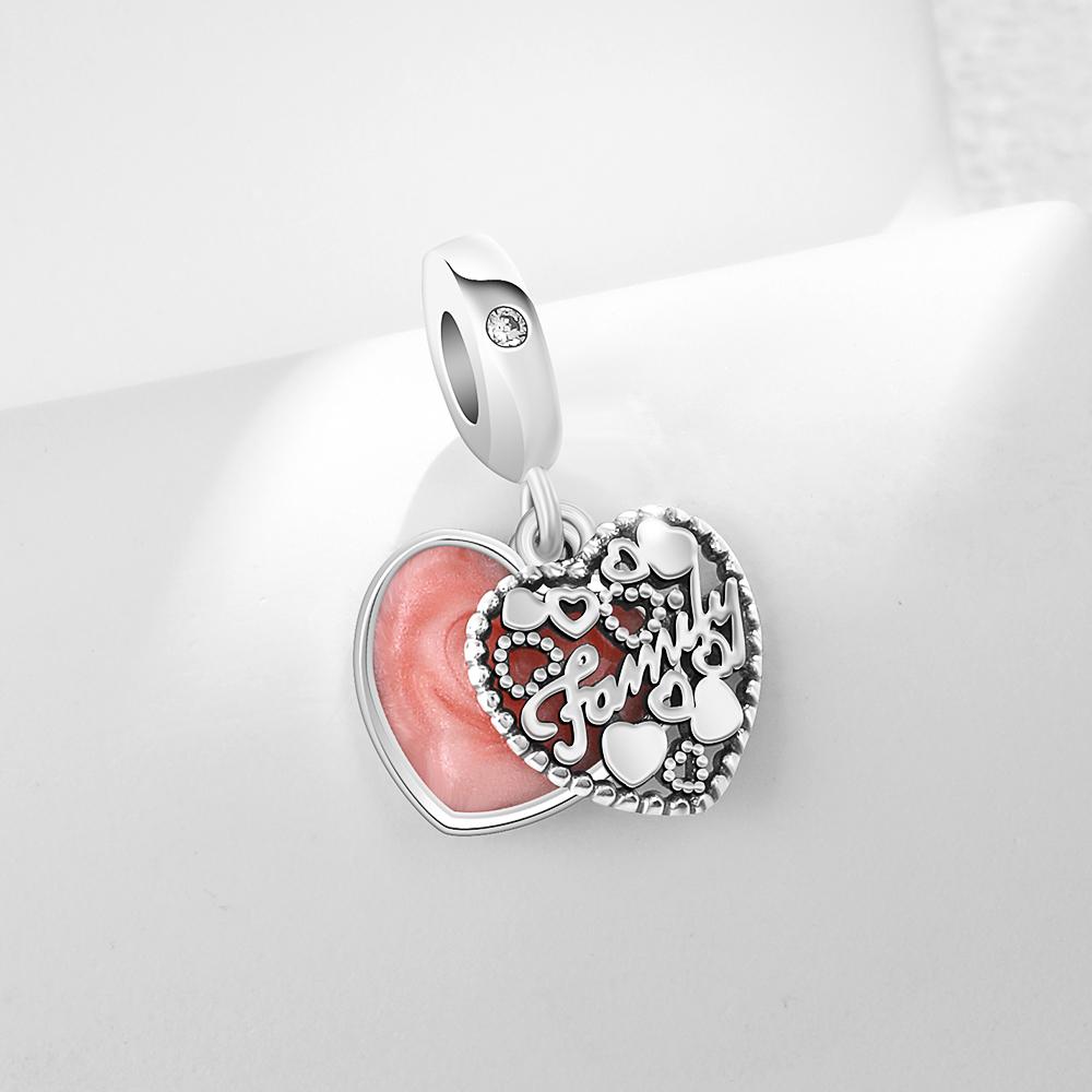 New Copper Family Tree Boy Girl Pendant Bead Fit Original Trinket Charms Bracelet Necklace Jewerly Accessories