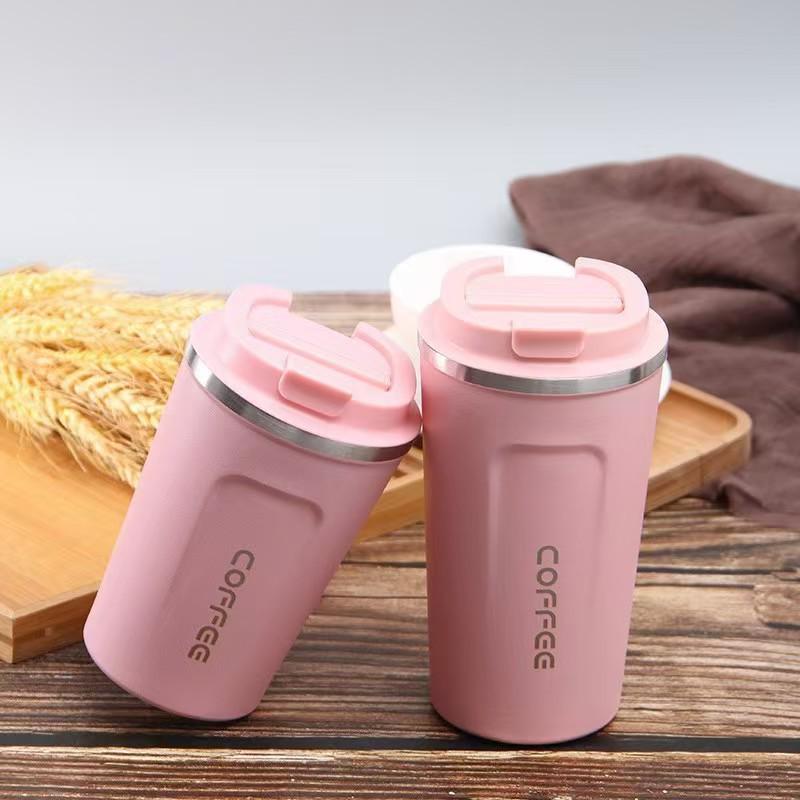 Second-Gen Concave-Convex 304 Stainless Steel Portable Vacuum Insulated Coffee Cup for Outdoor and Car Use