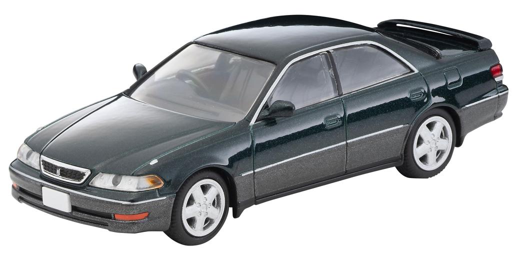 Tomica Limited Vintage Neo Toyota Mark II Tourer V Dark 98 Year Completed Product 1/64 LV-N299b 2.5 Green/Gray