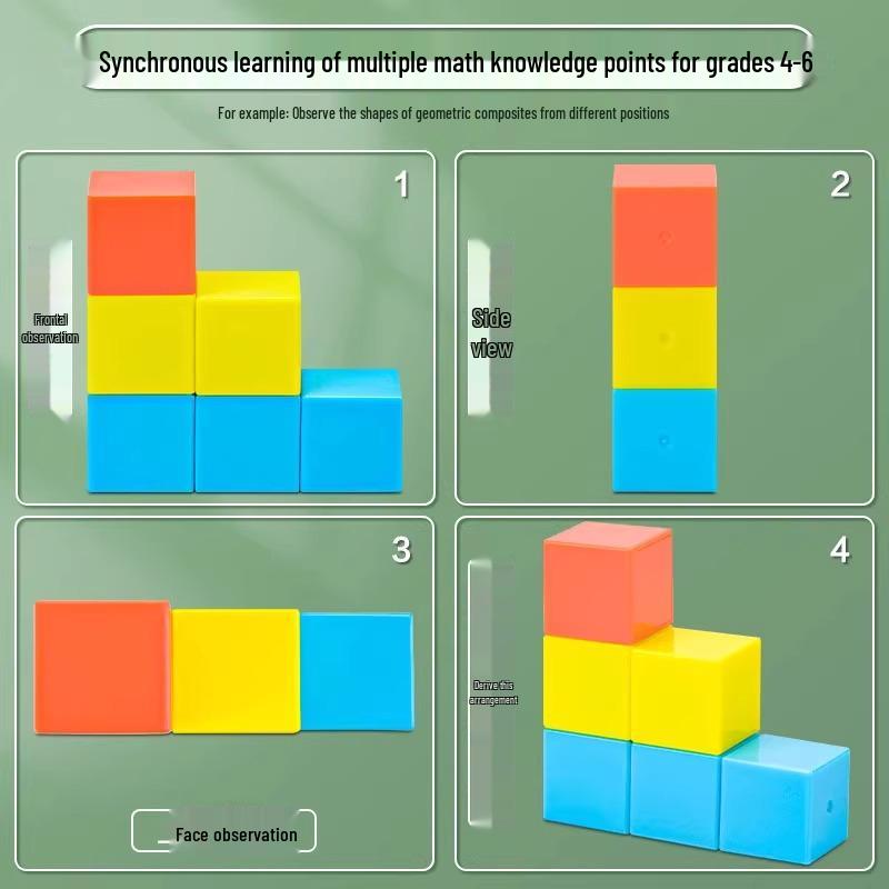 Magnetische Mathewürfel: Lernbausteine für die erste Klasse