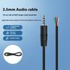 3.5mm Connector Cable Male Adapter 4Pin Extension Wire Repair Cable Adapter For Microphone Studio Equipment Maintenance