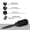 Ceramic Hair Styling Brush with Nylon Bristles - Heat-Resistant Curling Brush