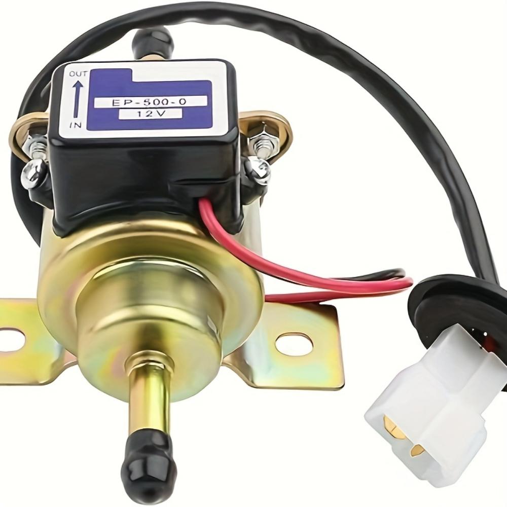 Pompă de combustibil universală de 12V pentru vehicule pe benzină și motorină - EP-500-0, presiune joasă și electrică, îmbunătățind performanța motorului și eficiența consumului de combustibil