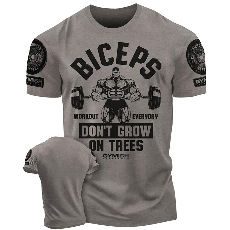 New Men's Clothing Sports Workout Clothing Quick Dry Fitness T-Shirt Apparel Casual O-Neck Short Sleeve Top O-neck T Shirts