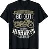 Kristna MC-Biker Tro Herre Ut på Motorvägarna Gåva Unisex T-shirt
