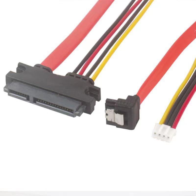 ITX Power Cable 15P Female to 4-PIN PH2.0mm & SATA Female Adapter