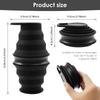 Silicone Collapsible Water Bottle 500ml Reusable Foldable Water Bottle for Gym Travel Camping Hiking Camping and Everyday Use