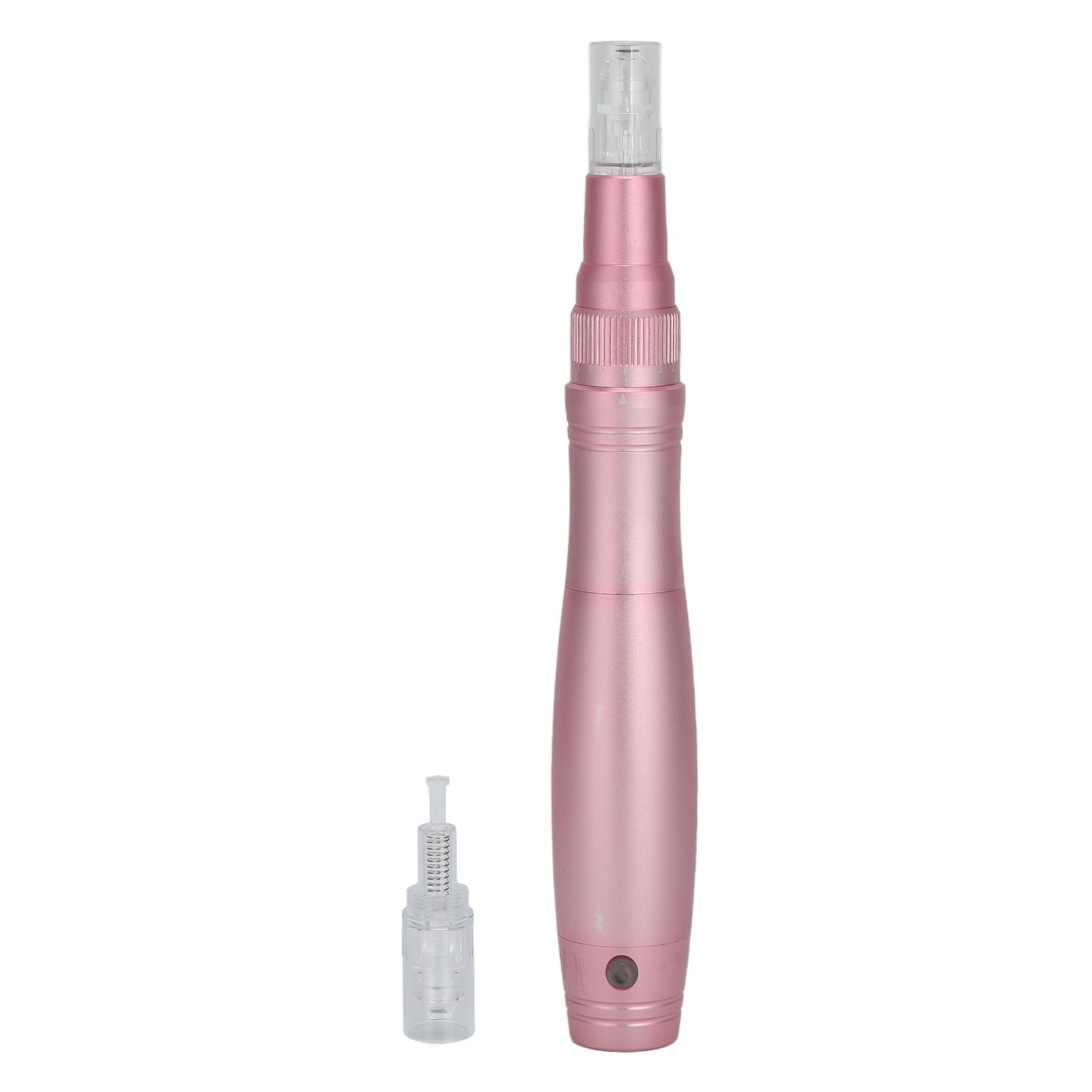 

Микроигольная ручка Электрическая профессиональная микроигольная ручка со сменными картриджами для лица и тела