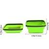 Colorful Square Silicone Foldable Magnetic Parts Tray Strong Magnetic Hardware Tool Parts Box Silicone Tool Tray Organizer Tool