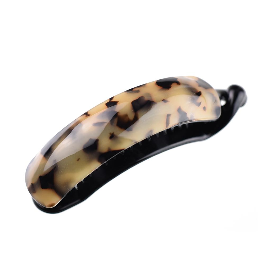 Large Acetate Banana Hair Clip Classic Hair Clamp Headpiece Fashion Hair Styling Accessory for Girls Hair