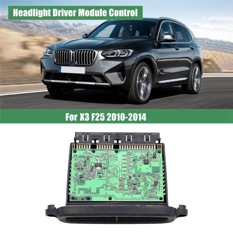 A03E-1 PCS Car Xenon Headlight Driver Module Control 63117316214 7316214 For BMW X3 F25 2010-2014