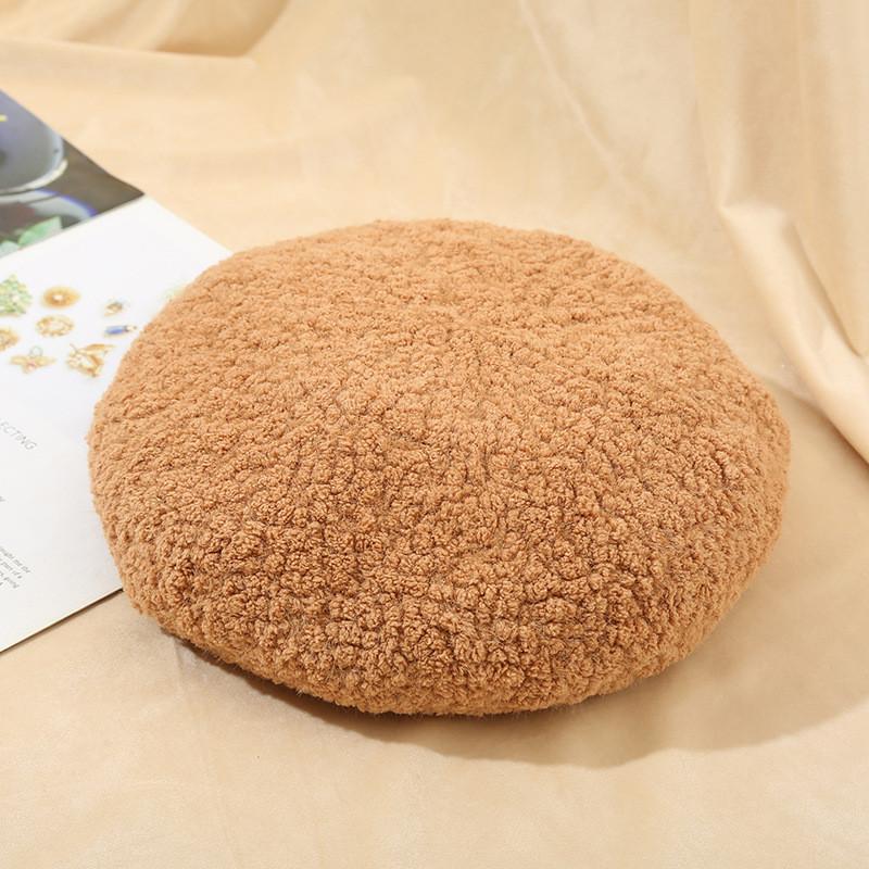 

Vintage Style Beret Cap With Acrylic Material For Autumn And Winter Wear