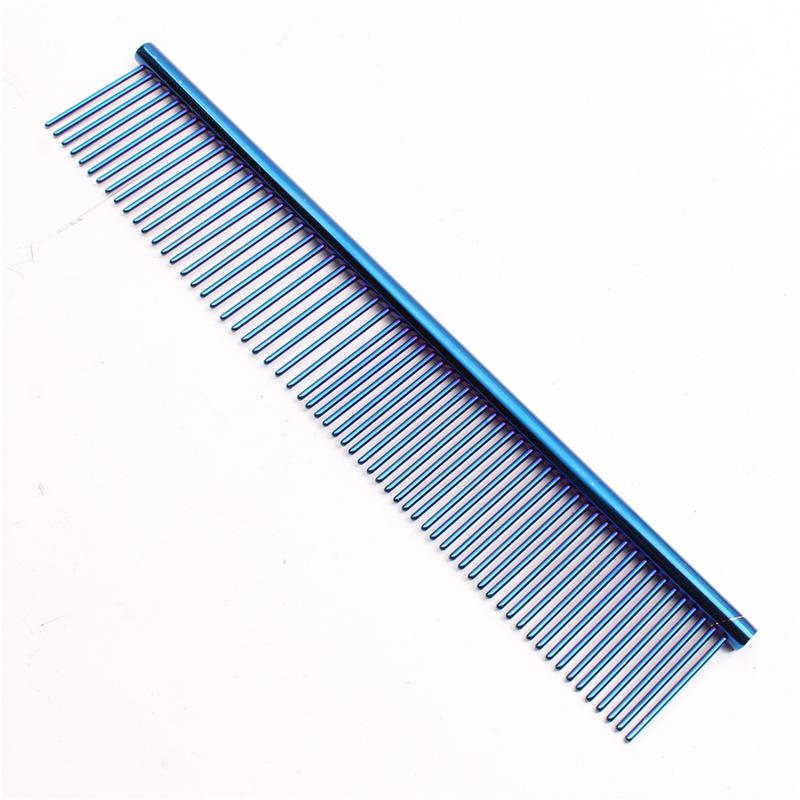 Teddy Dog Detangling Stainless Steel Comb for Grooming Large Dogs
