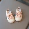 2025 Kinderschuhe Frühling Designer Mode Weichsohlige Board-Schuhe Täglich Vielseitig Rutschfeste Schuhe Trendige Kinder Freizeitsneaker